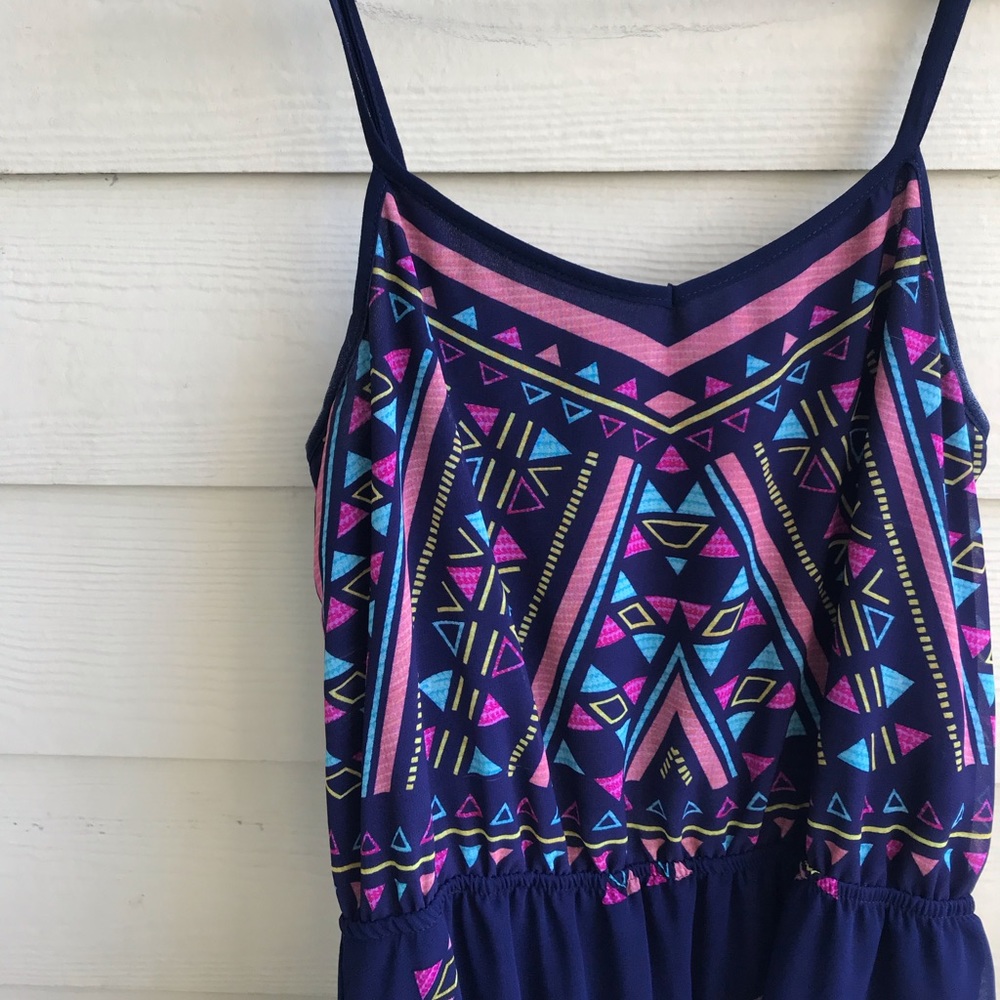 Xhilaration Pattern Maxi Dress